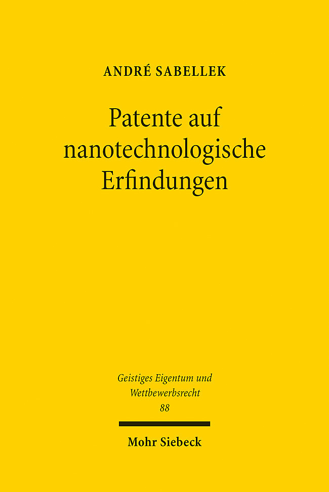 Patente auf nanotechnologische Erfindungen main product photo