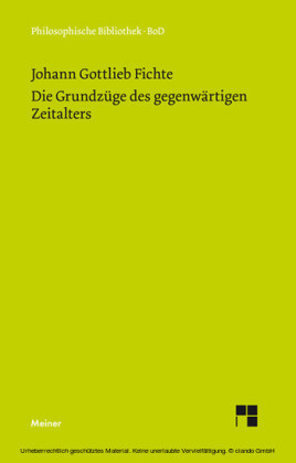 Die Grundzüge des gegenwärtigen Zeitalters