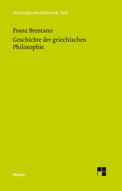 Geschichte der griechischen Philosophie main product photo