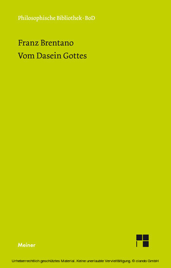 Vom Dasein Gottes main product photo