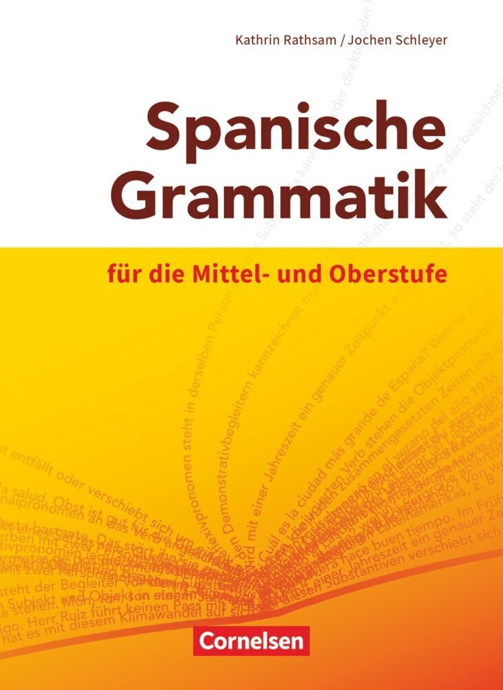 Spanische Grammatik für die Mittel- und Oberstufe - Ausgabe 2014 main product photo