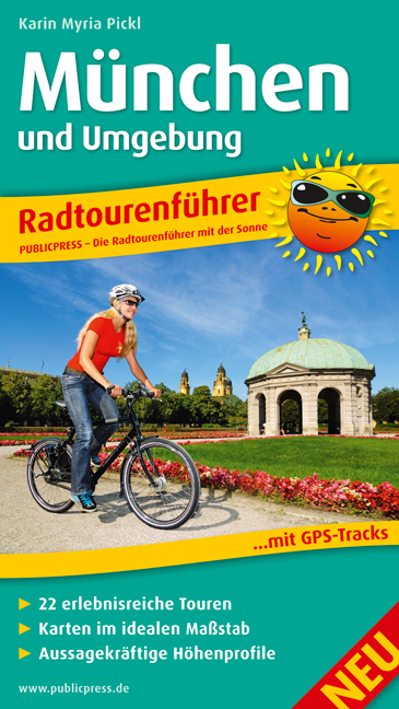 PublicPress Radtourenführer Radtourenführer München und Umgebung main product photo