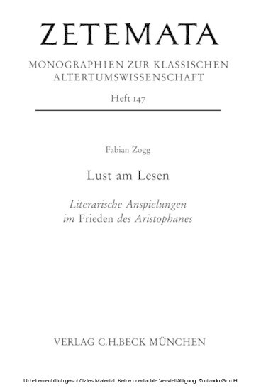 Lust am Lesen main product photo