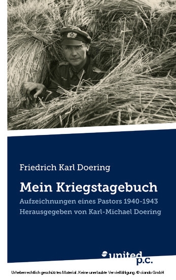 Friedrich Karl Doering: Mein Kriegstagebuch main product photo