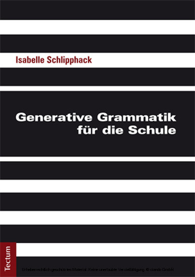 Generative Grammatik für die Schule main product photo