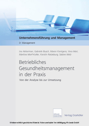 Betriebliches Gesundheitsmanagement in der Praxis - Dowbload PDF