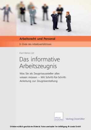 Das informative Arbeitszeugnis-Download PDF
