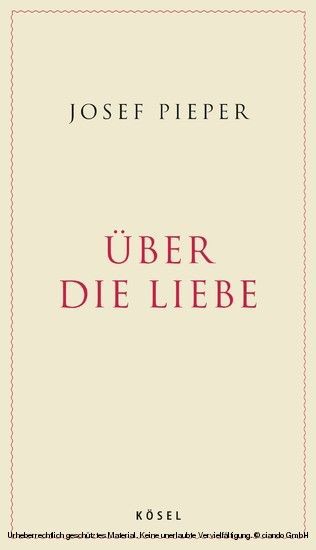 Über die Liebe main product photo