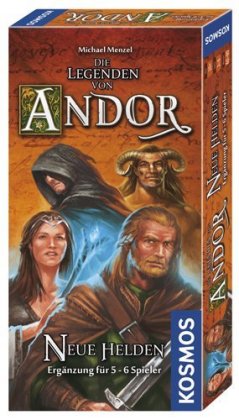 Die Legenden von Andor, Neue Helden (Spiel-Zubehör)