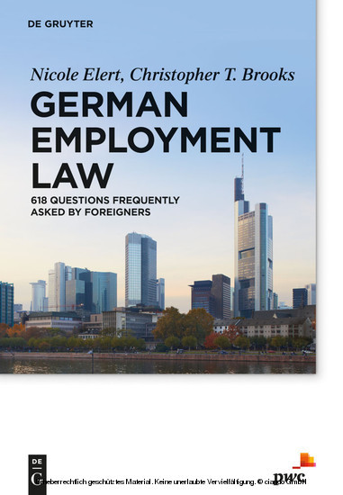 German Employment Law main product photo