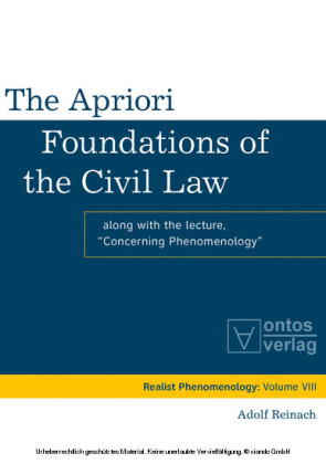 The Apriori Foundations of the Civil Law