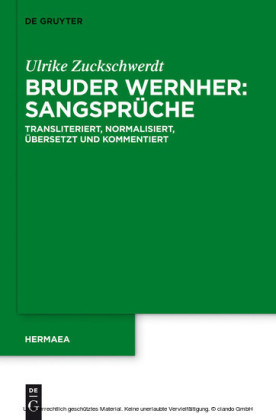 Bruder Wernher: Sangsprüche