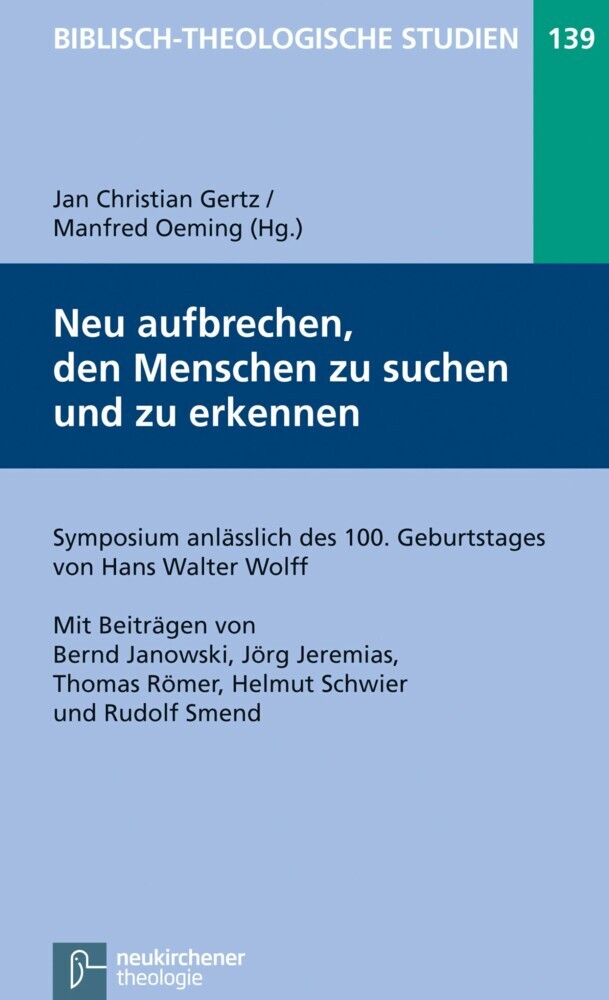 Neu aufbrechen, den Menschen zu suchen und zu erkennen main product photo