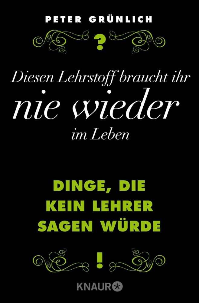 Diesen Lehrstoff braucht ihr nie wieder im Leben main product photo