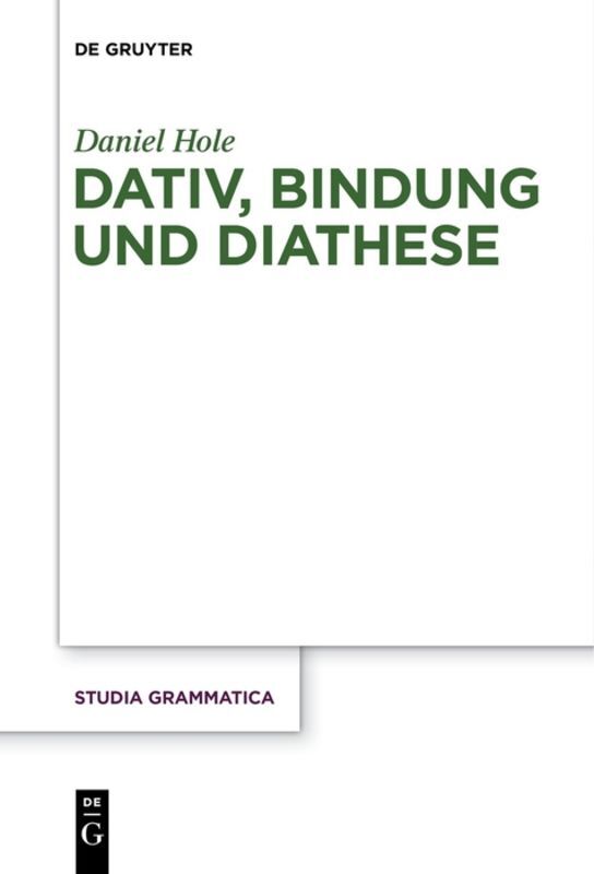 Dativ, Bindung und Diathese main product photo