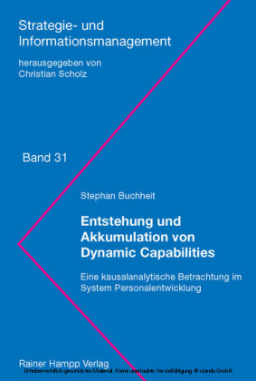 Entstehung und Akkumulation von Dynamic Capabilities