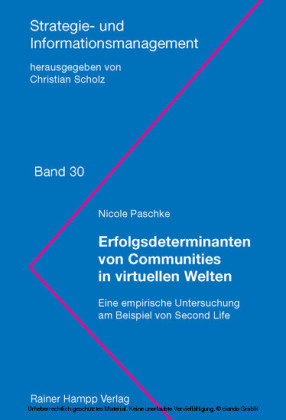 Erfolgsdeterminanten von Communities in virtuellen Welten