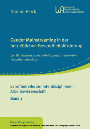 Gender Mainstreaming in der betrieblichen Gesundheitsförderung