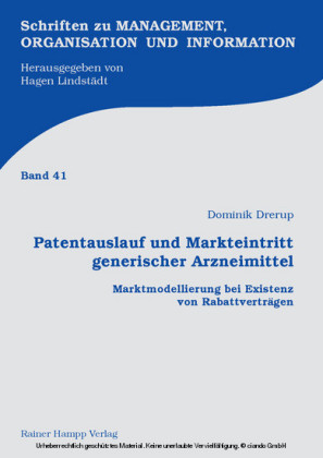 Patentauslauf und Markteintritt generischer Arzneimittel