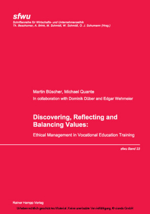 Discovering, Reflecting and Balancing Values