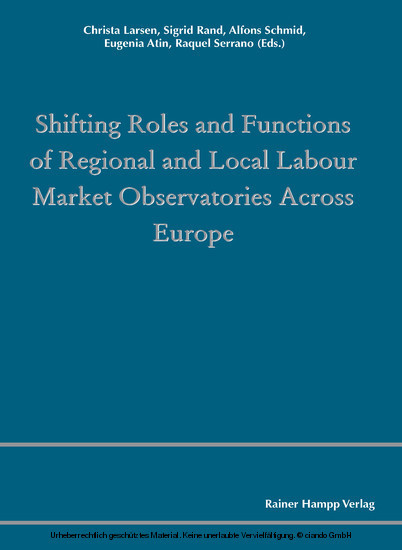 Shifting Roles and Functions of Regional and Local Labour Market Observatories Across Europe main product photo