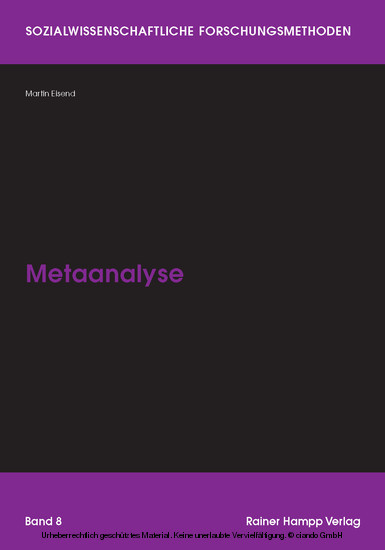 Metaanalyse main product photo