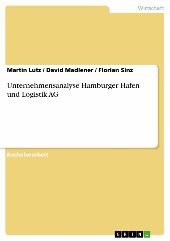 Unternehmensanalyse Hamburger Hafen und Logistik AG main product photo