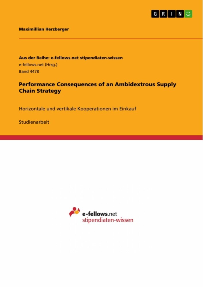 Performance Consequences of an Ambidextrous Supply Chain Strategy main product photo
