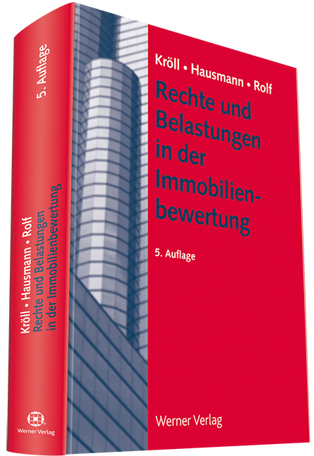 Rechte und Belastungen in der Immobilienbewertung main product photo