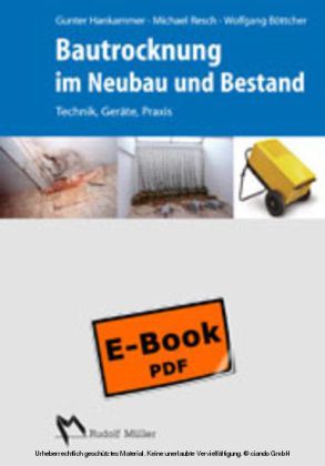 Bautrocknung im Neubau und Bestand