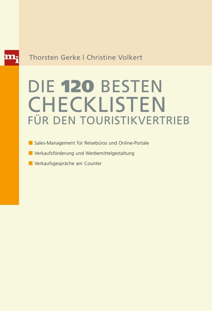 Die 120 besten Checklisten für den Touristikvertrieb main product photo