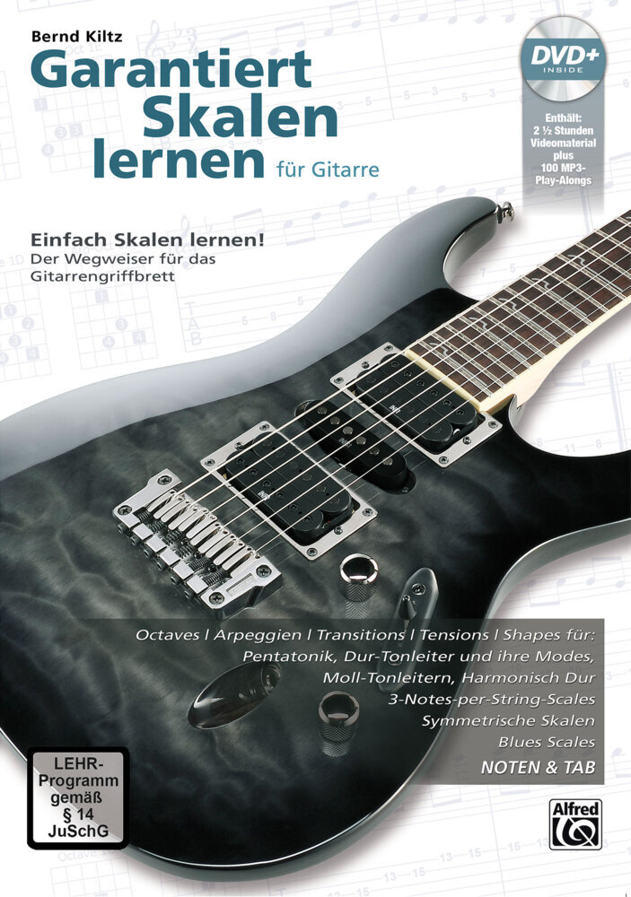 Garantiert Skalen lernen für Gitarre, m. 1 DVD+ main product photo