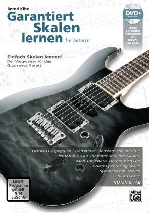 Garantiert Skalen lernen für Gitarre, m. 1 DVD+