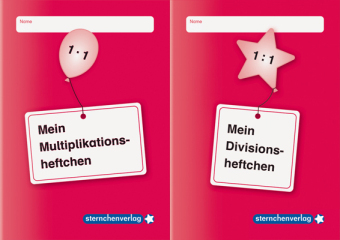 Mein Multiplikationsheftchen und mein Divisionsheftchen