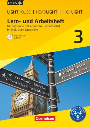 English G Lighthouse / English G Headlight / English G Highlight - Allgemeine Ausgabe - Band 3: 7. Schuljahr, Lern- und Arbeitsbuch