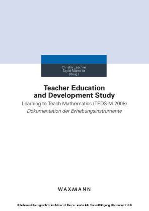 Teacher Education and Development Study