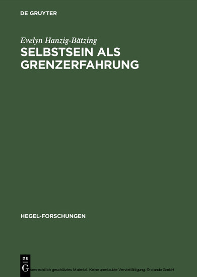 Selbstsein als Grenzerfahrung main product photo