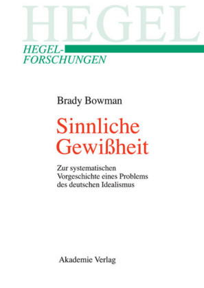 Sinnliche Gewißheit