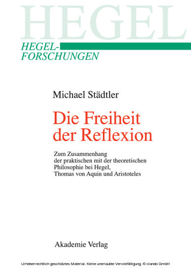 Die Freiheit der Reflexion main product photo