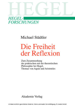 Die Freiheit der Reflexion