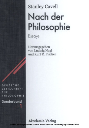 Nach der Philosophie