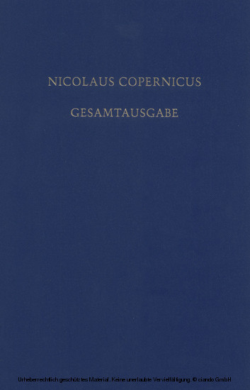 Receptio Copernicana main product photo