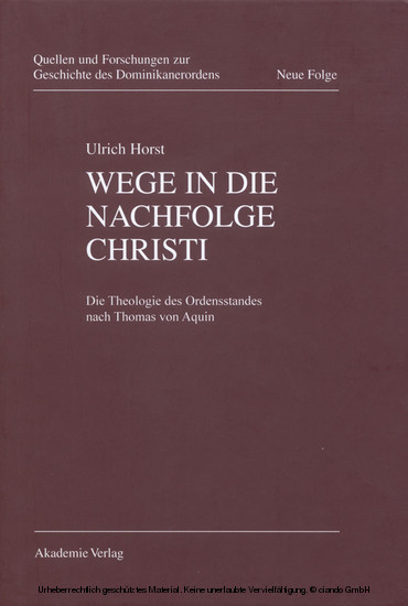 Wege in die Nachfolge Christi main product photo