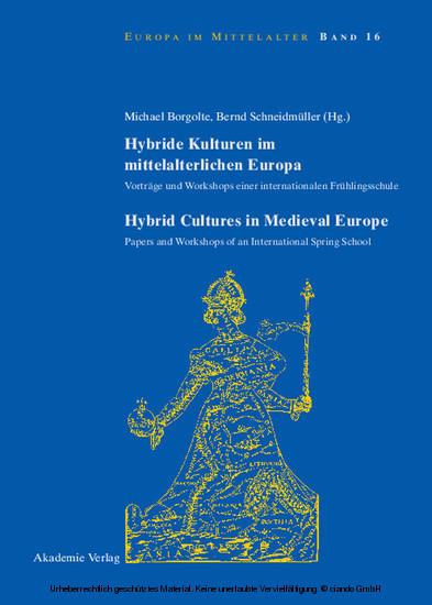 Hybride Kulturen im mittelalterlichen Europa/Hybride Cultures in Medieval Europe main product photo
