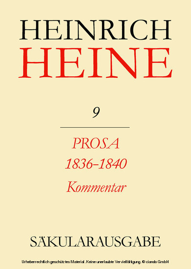Prosa 1836-1840. Kommentar main product photo