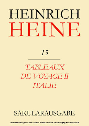 Tableaux de voyage II. Italie