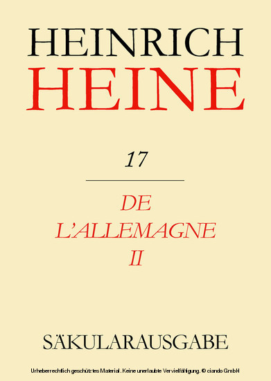 De l'Allemagne II main product photo