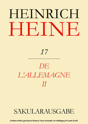 De l'Allemagne II