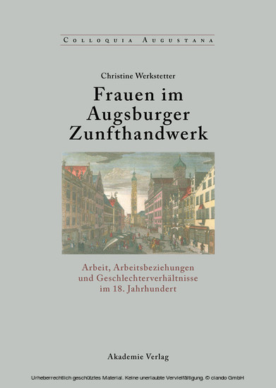Frauen im Augsburger Zunfthandwerk main product photo