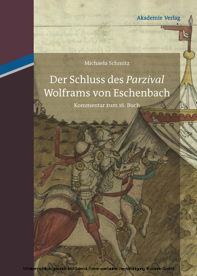 Der Schluss des 'Parzival' Wolframs von Eschenbach main product photo